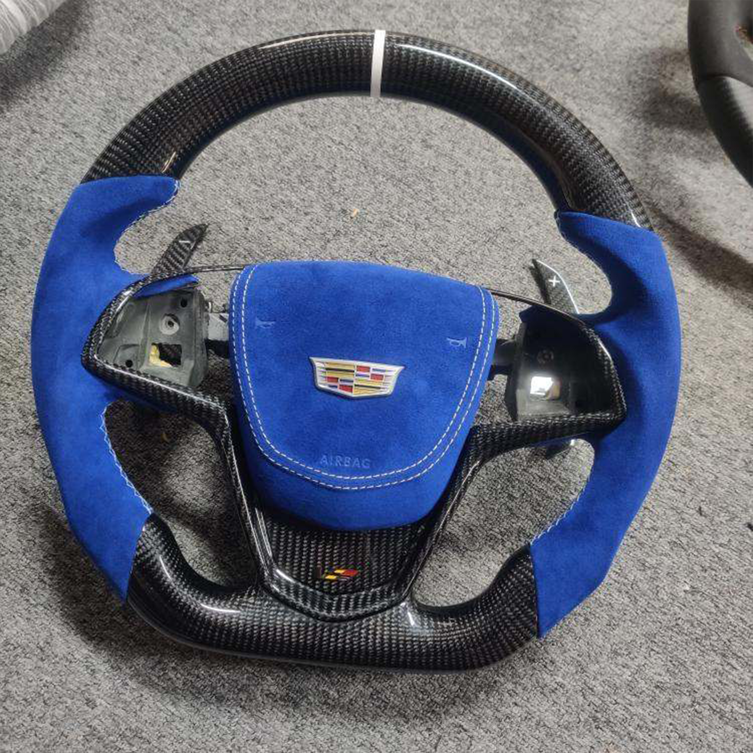 2014 - 2019 CTS & CTS-V "V3" Custom Carbon Fiber Steering Wheel with options